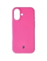 Silikonowe etui Bizon Soft Case do Apple iPhone 17 fuksja