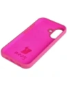 Silikonowe etui Bizon Soft Case do Apple iPhone 17 fuksja