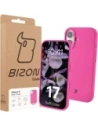 Silikonowe etui Bizon Soft Case do Apple iPhone 17 fuksja