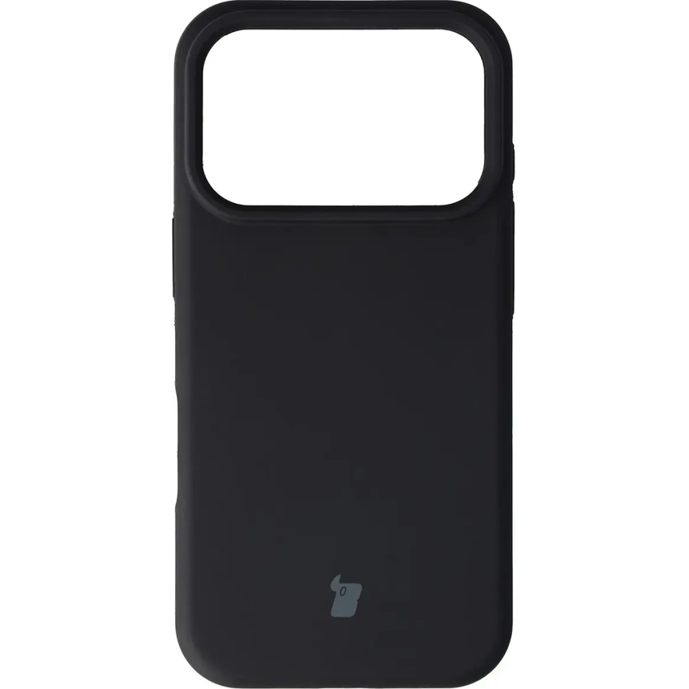 Silikonowe etui Bizon Soft Case do Apple iPhone 17 Pro czarne