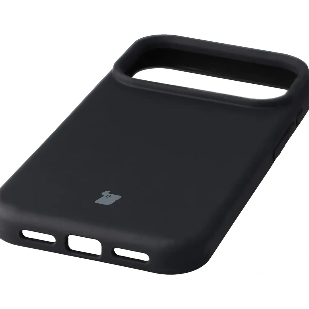 Silikonowe etui Bizon Soft Case do Apple iPhone 17 Pro czarne
