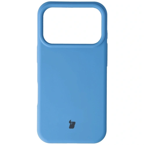 Silikonowe etui Bizon Soft Case do Apple iPhone 17 Pro niebieskie