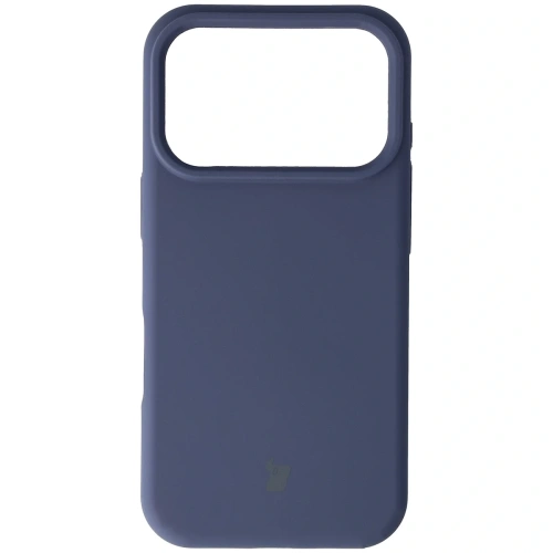 Silikonowe etui Bizon Soft Case do Apple iPhone 17 Pro ciemnoniebieskie