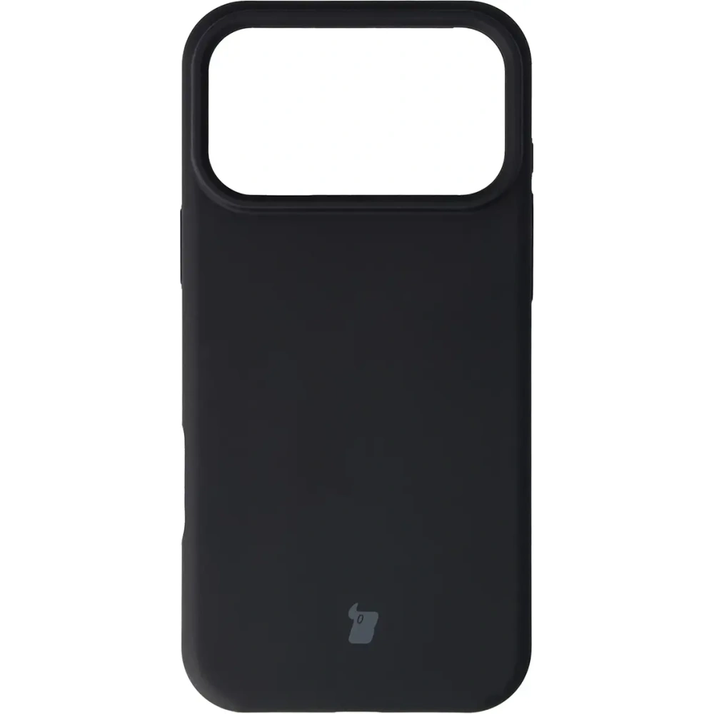 Silikonowe etui Bizon Soft Case do Apple iPhone 17 Pro Max czarne