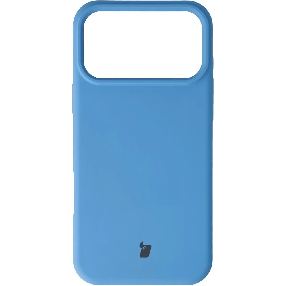 Silikonowe etui Bizon Soft Case do Apple iPhone 17 Pro Max niebieskie