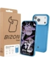 Silikonowe etui Bizon Soft Case do Apple iPhone 17 Pro Max niebieskie