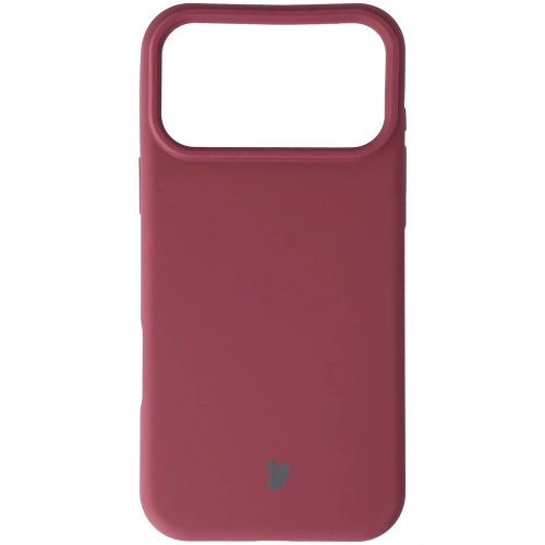 Silikonowe etui Bizon Soft Case do Apple iPhone 17 Pro Max ciemnofioletowe