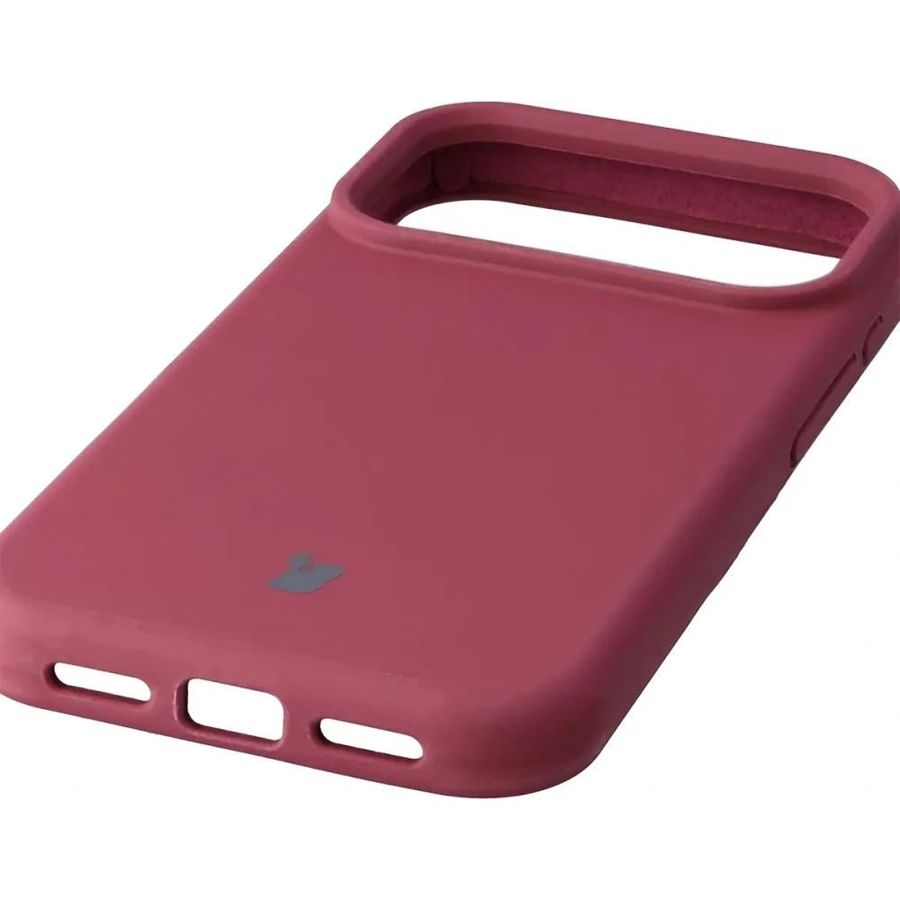 Silikonowe etui Bizon Soft Case do Apple iPhone 17 Pro ciemnofioletowe