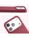 Silikonowe etui Bizon Soft Case do Apple iPhone 17 Pro ciemnofioletowe