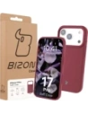 Silikonowe etui Bizon Soft Case do Apple iPhone 17 Pro ciemnofioletowe