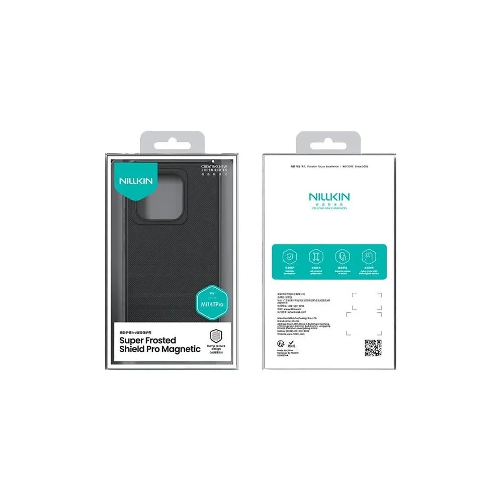 [CR] Etui Nillkin Super Frosted Shield Pro Magnetic Xiaomi 14T Pro Black / Czarny