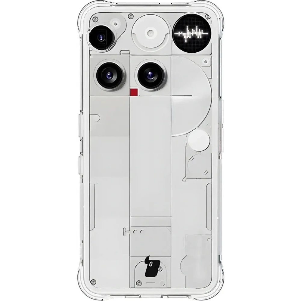 Elastyczne etui Bizon Case Salpa do Nothing Phone (3) przezroczyste