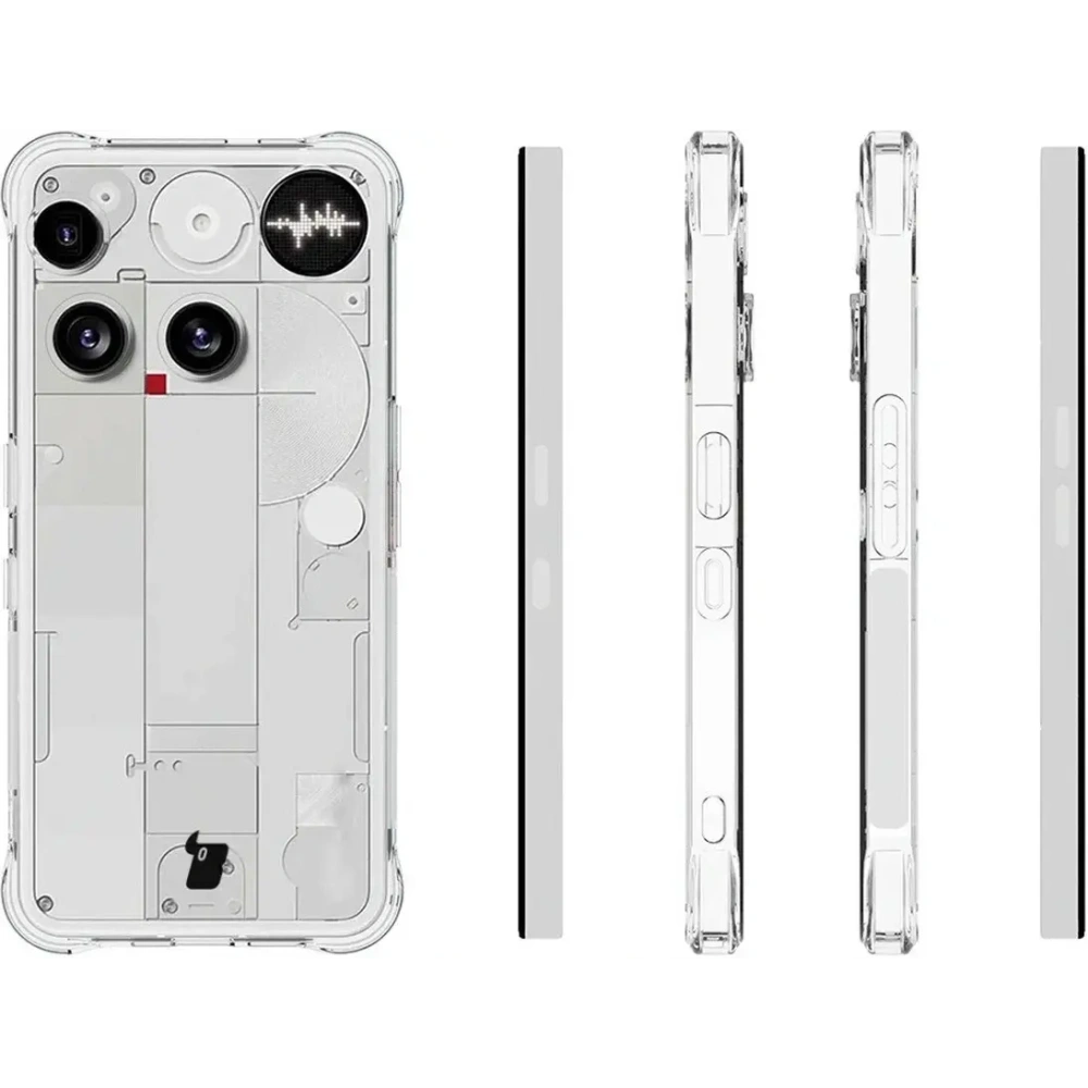 Elastyczne etui Bizon Case Salpa do Nothing Phone (3) przezroczyste