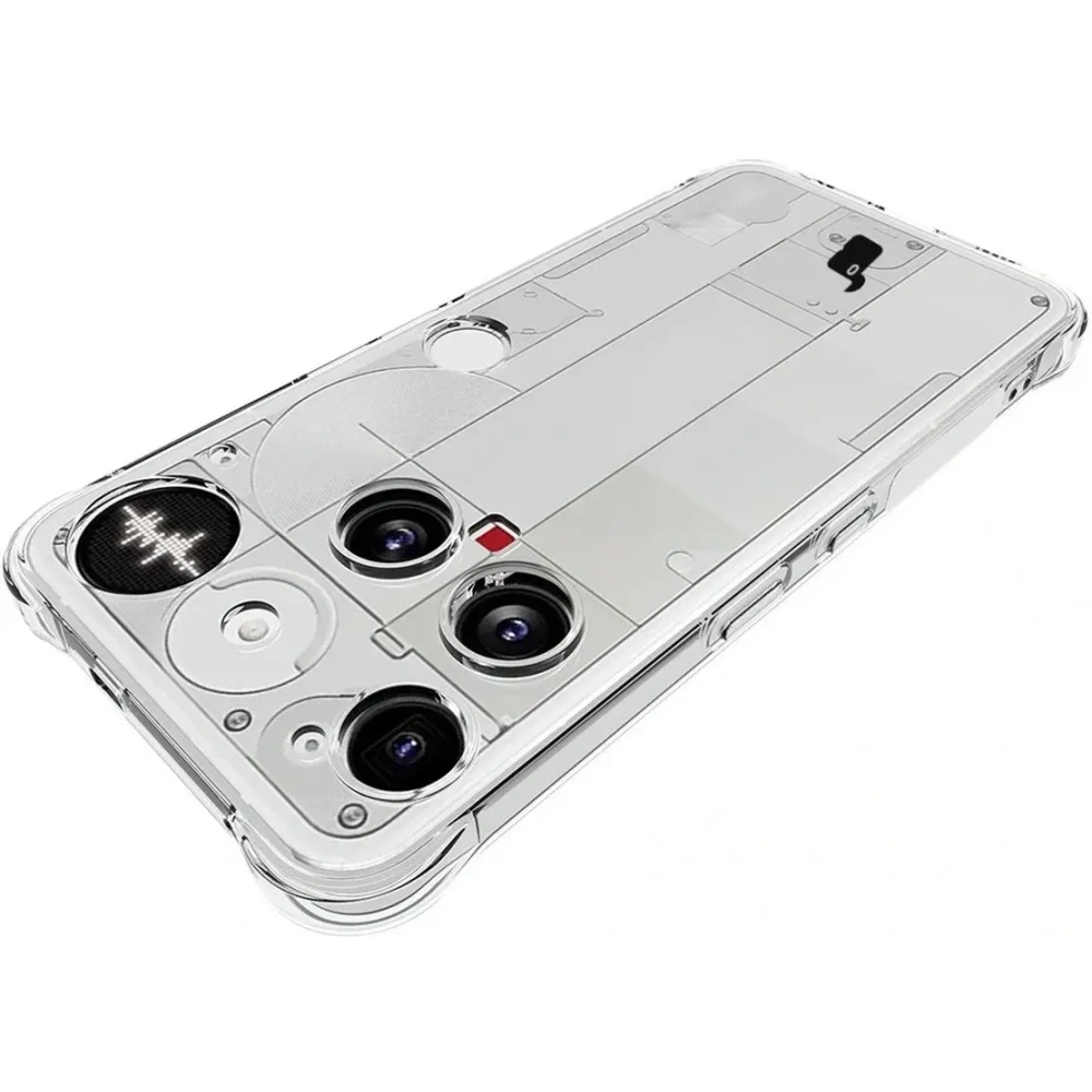 Elastyczne etui Bizon Case Salpa do Nothing Phone (3) przezroczyste