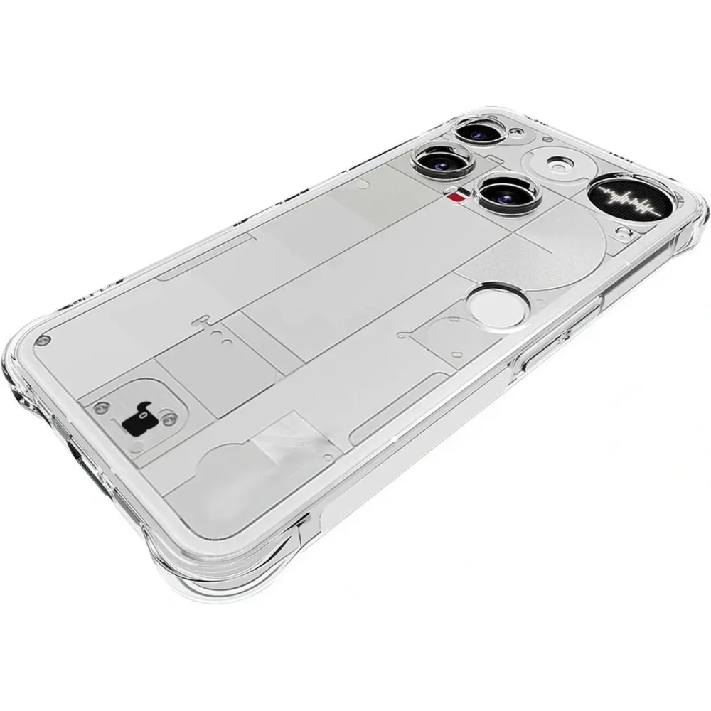 Elastyczne etui Bizon Case Salpa do Nothing Phone (3) przezroczyste