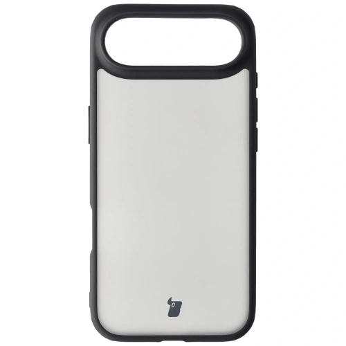 Etui Bizon Case Angelo do Apple iPhone 17 Air przydymione z czarną ramką