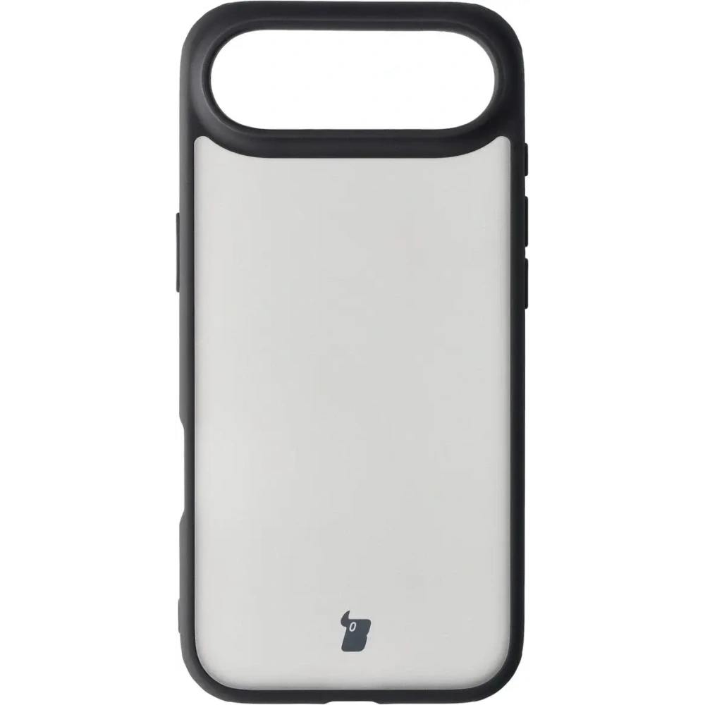 Etui Bizon Case Angelo do Apple iPhone Air przydymione z czarną ramką