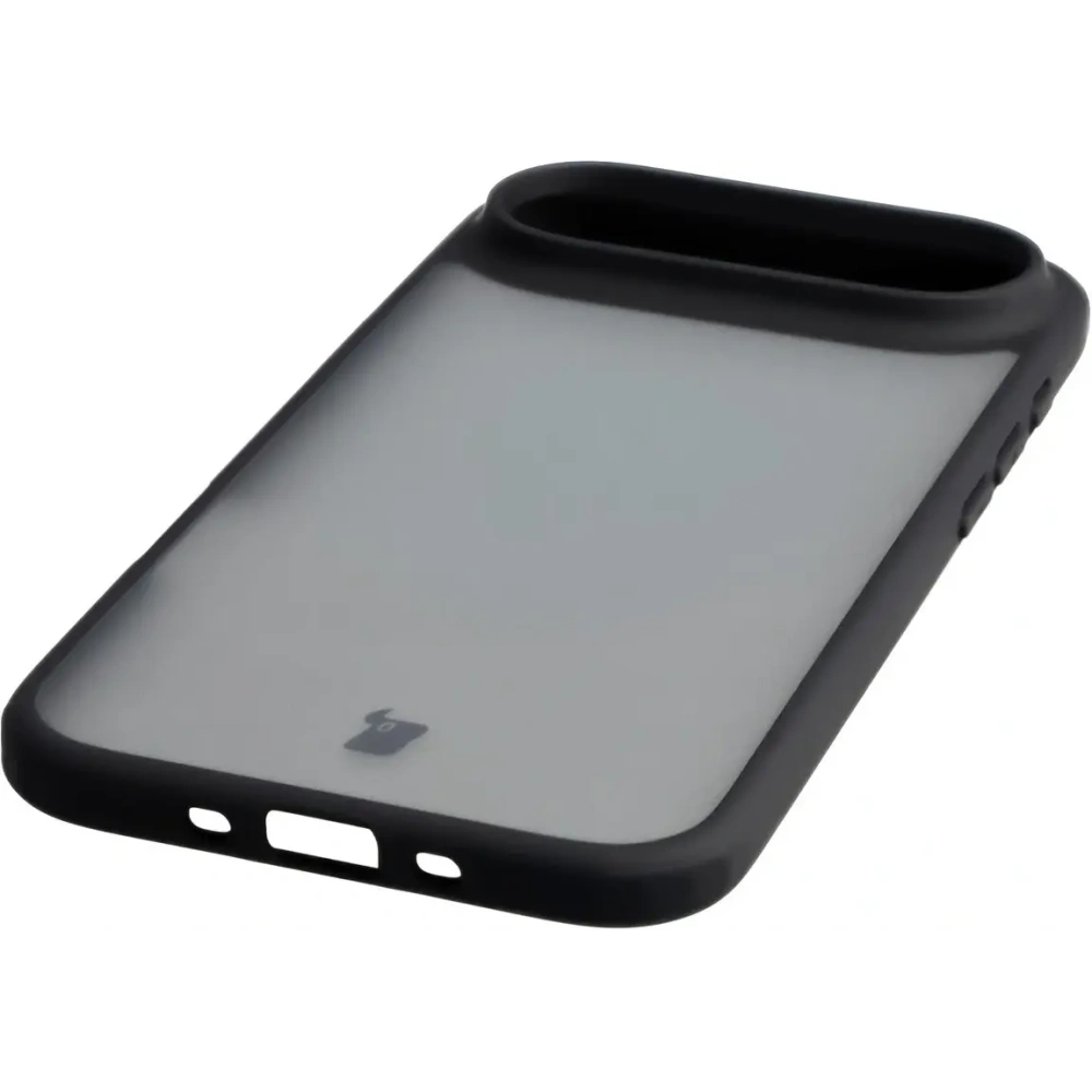 Etui Bizon Case Angelo do Apple iPhone Air przydymione z czarną ramką