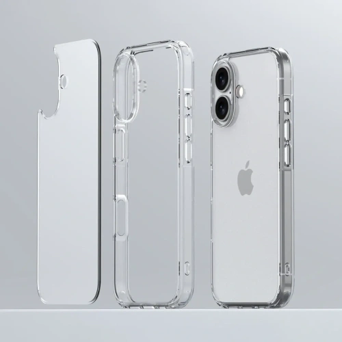 Etui Bizon Case Halo do Apple iPhone 17 przezroczyste