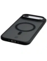 Etui z pierścieniem magnetycznym Bizon Case MatteO do Apple iPhone 17 Air przydymione-czarne