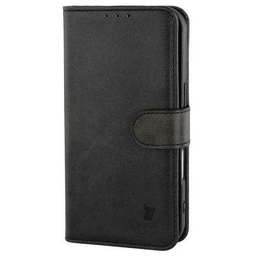 Etui z klapką Bizon Case Pocket do Apple iPhone 17 czarne