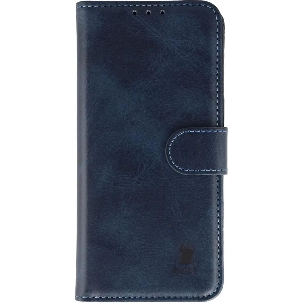 Etui z klapką Bizon Case Pocket do Apple iPhone 17 granatowe