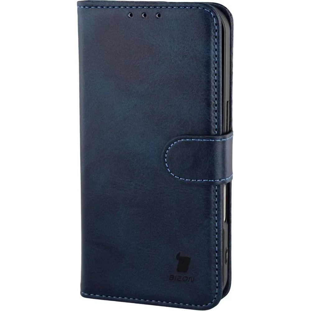 Etui z klapką Bizon Case Pocket do Apple iPhone 17 granatowe