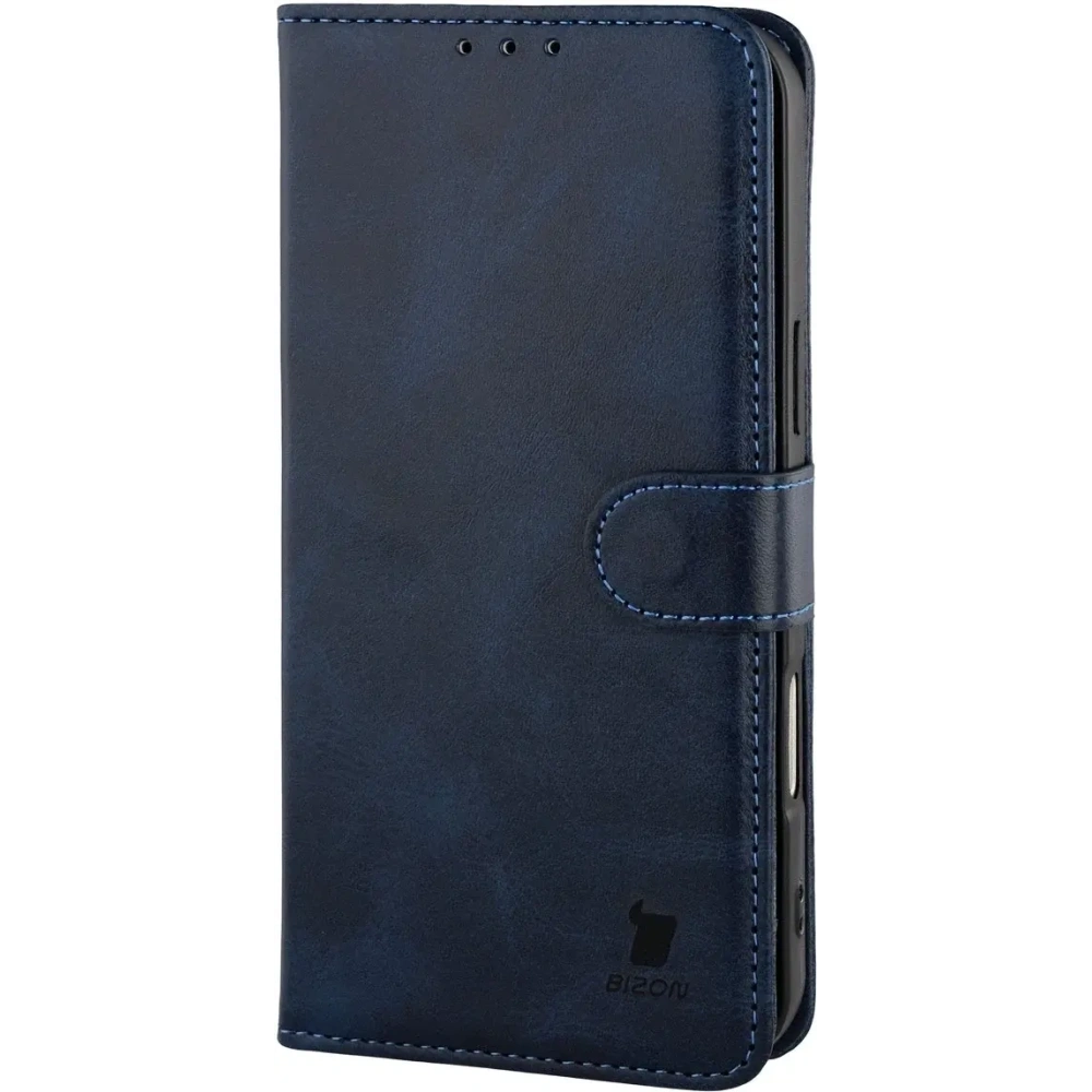 Etui z klapką Bizon Case Pocket do Apple iPhone 17 Pro Max granatowe