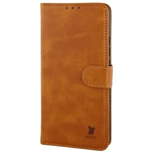 Etui z klapką Bizon Case Pocket do OnePlus Nord CE5 5G brązowe