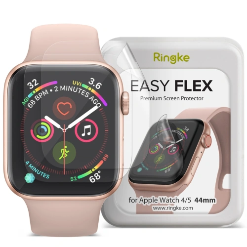 Kup Antibakterielle Folie Ringke Easy Flex Apple Watch 4/5/6/7/8/9/SE 44/45mm [3 PACK] - RGK1216 - {ean13} - Sklep Home Screen