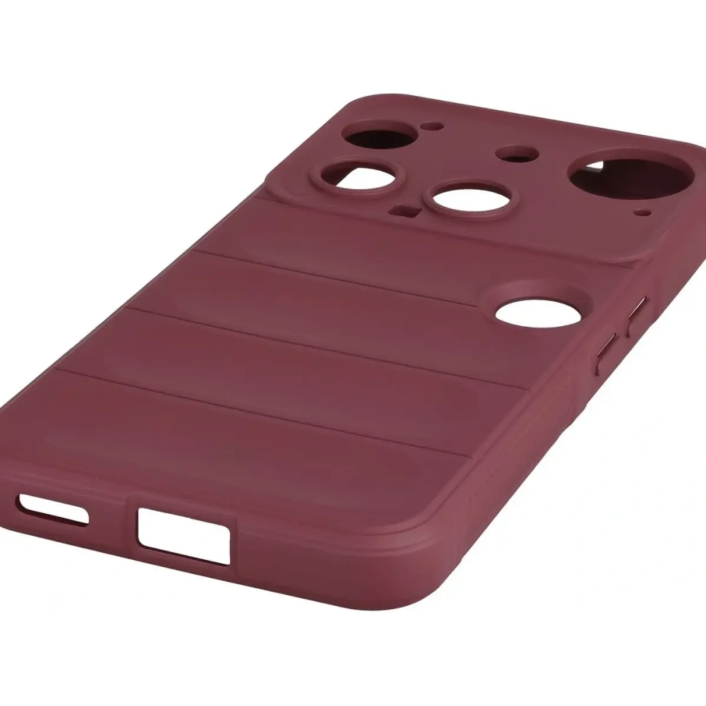 Pancerne etui Bizon Case Tur do Nothing Phone (3) burgundowe