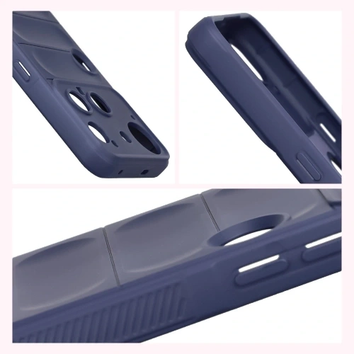 Pancerne etui Bizon Case Tur do Nothing Phone (3) granatowe