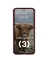 Pancerne etui Bizon Case Tur do Nothing Phone (3) burgundowe