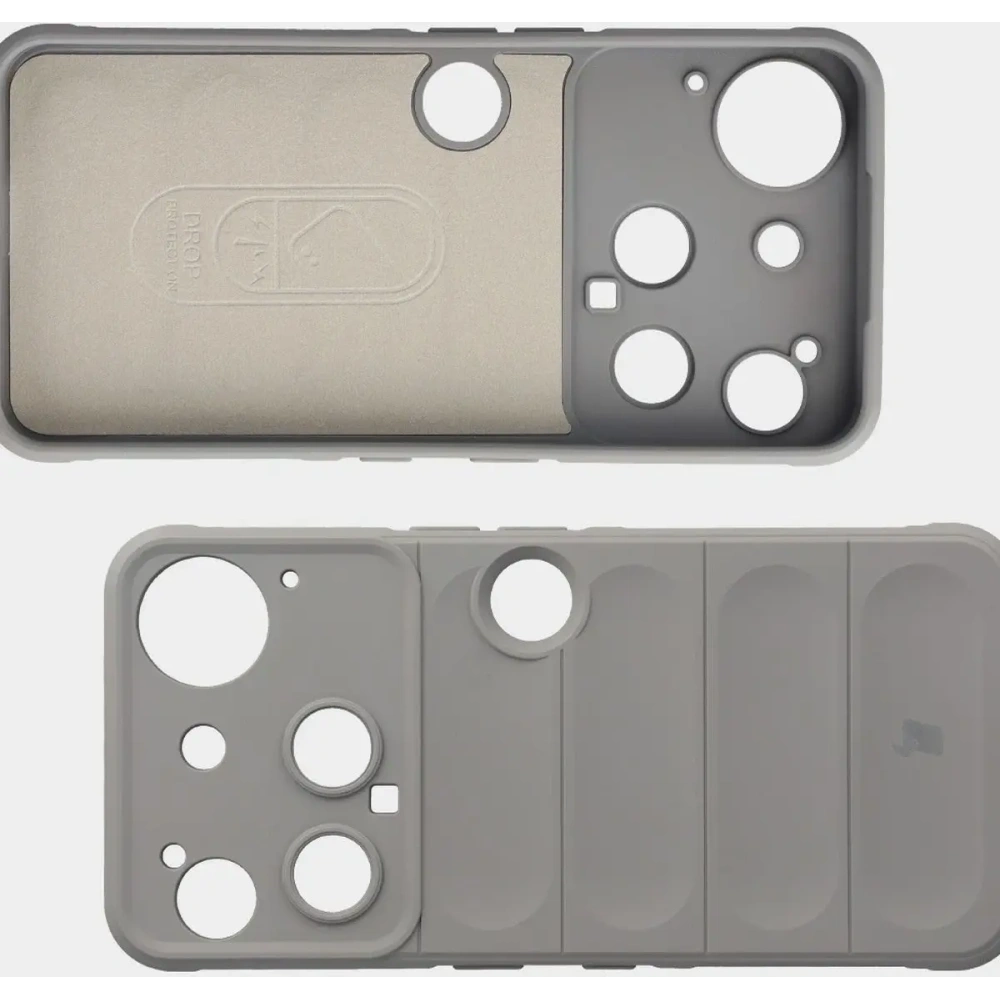 Pancerne etui Bizon Case Tur do Nothing Phone (3) jasnoszare