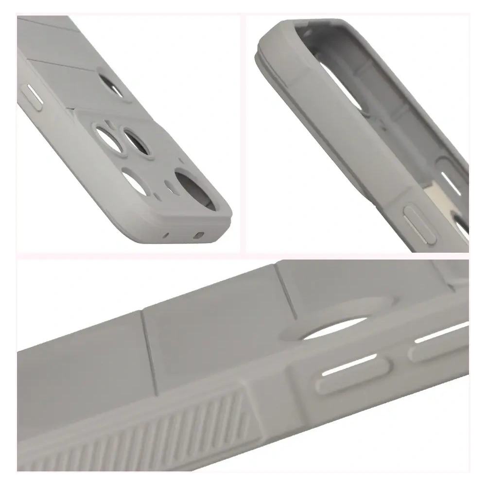 Pancerne etui Bizon Case Tur do Nothing Phone (3) jasnoszare