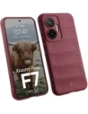 Pancerne etui Bizon Case Tur do Xiaomi POCO F7 burgundowe