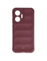 Pancerne etui Bizon Case Tur do Xiaomi POCO F7 burgundowe