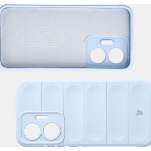 Pancerne etui Bizon Case Tur do Xiaomi POCO F7 jasnoniebieskie