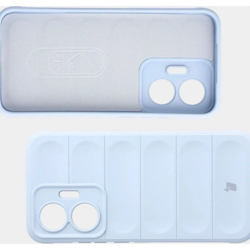 Pancerne etui Bizon Case Tur do Xiaomi POCO F7 jasnoniebieskie