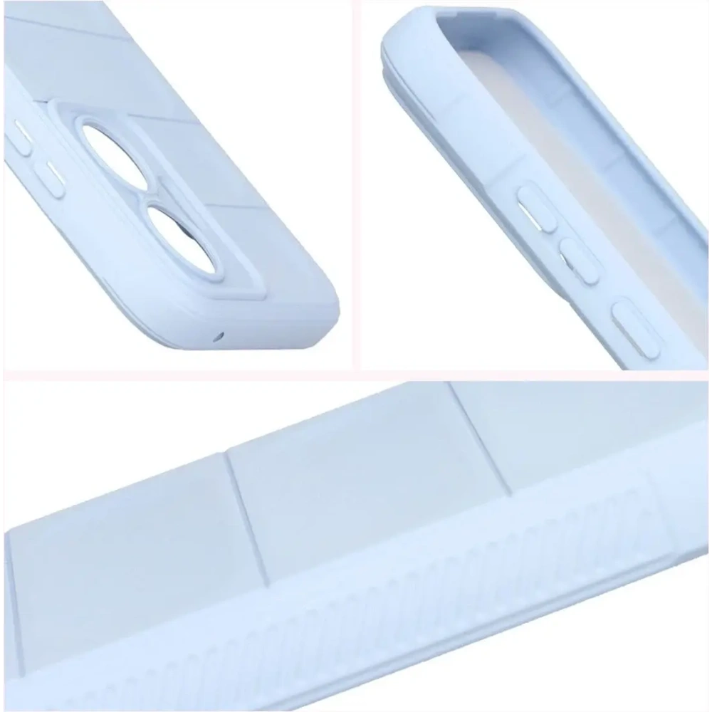 Pancerne etui Bizon Case Tur do Xiaomi POCO F7 jasnoniebieskie