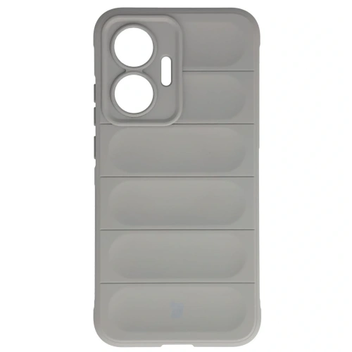 Pancerne etui Bizon Case Tur do Xiaomi POCO F7 jasnoszare