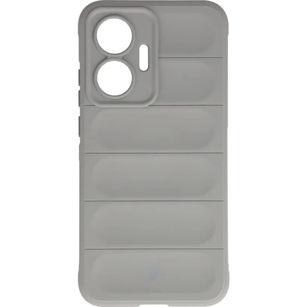 Pancerne etui Bizon Case Tur do Xiaomi POCO F7 jasnoszare