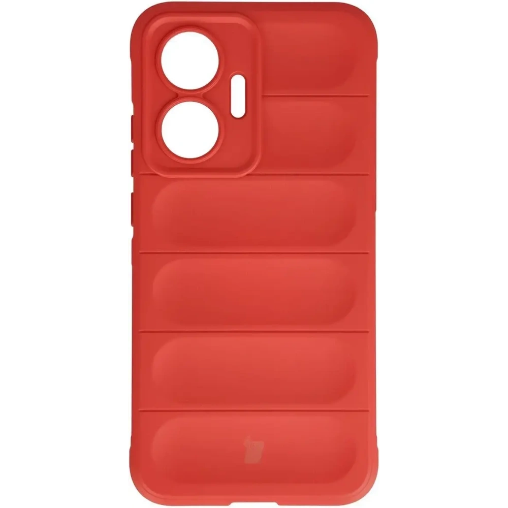 Pancerne etui Bizon Case Tur do Xiaomi POCO F7 czerwone