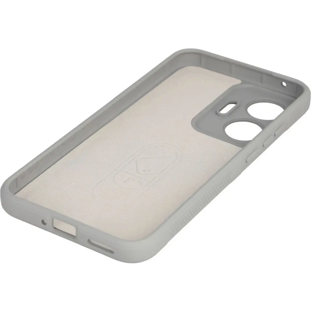 Pancerne etui Bizon Case Tur do Xiaomi POCO F7 jasnoszare