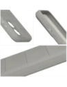 Pancerne etui Bizon Case Tur do Xiaomi POCO F7 jasnoszare