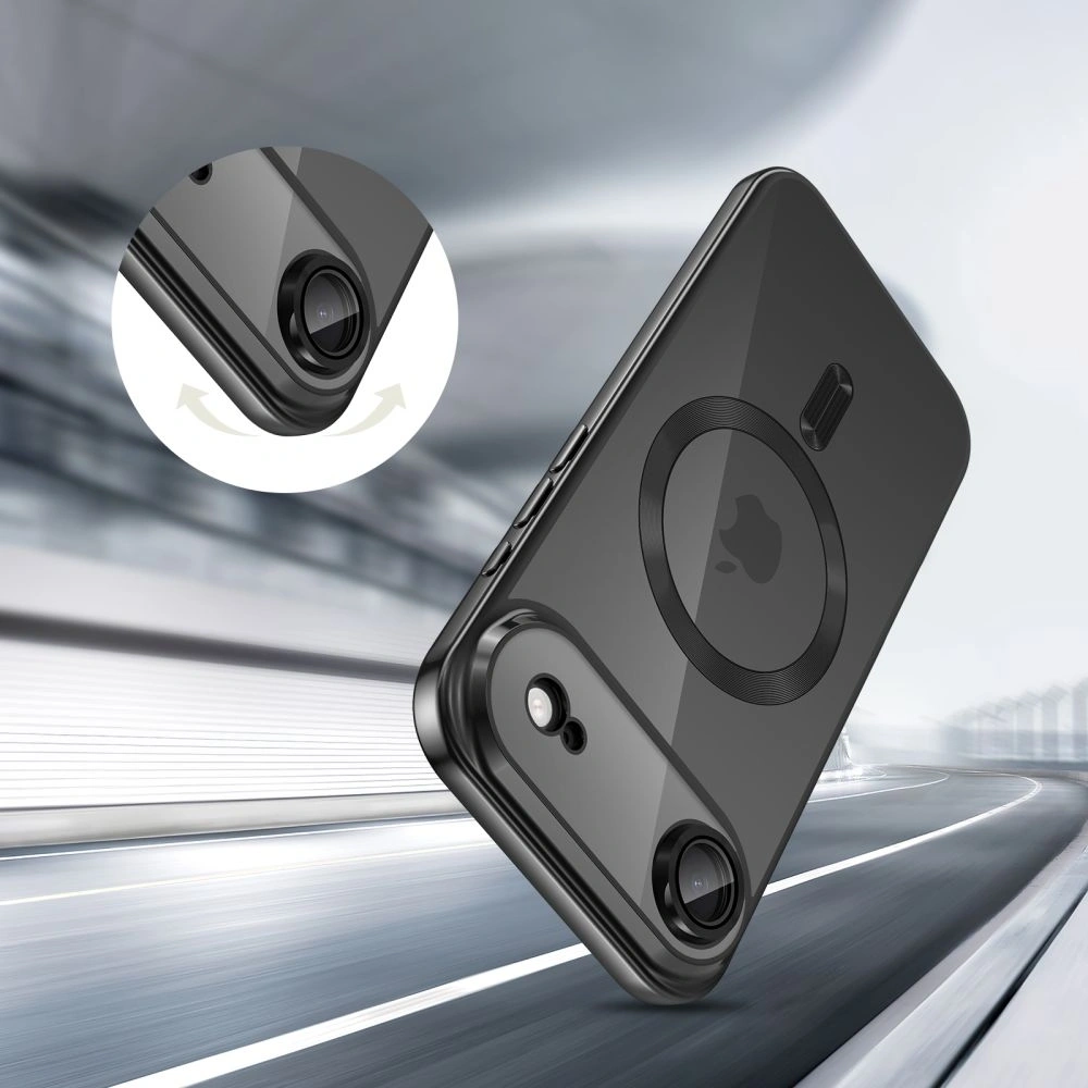 Etui Tech-Protect MagFlex MagSafe do Apple iPhone Air Shiny Black