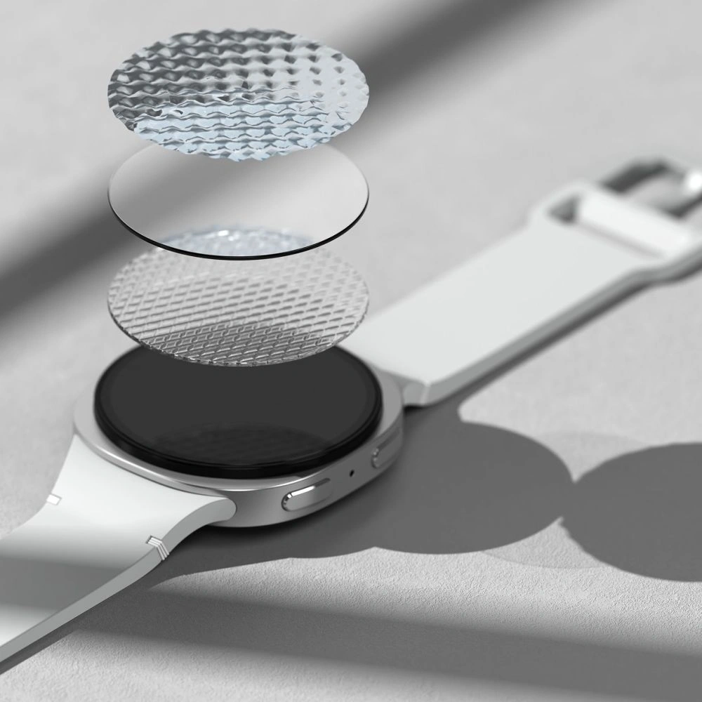 Szkło hartowane Ringke Tempered Glass Pro do Samsung Galaxy Watch 8 40mm Clear [2 PACK]