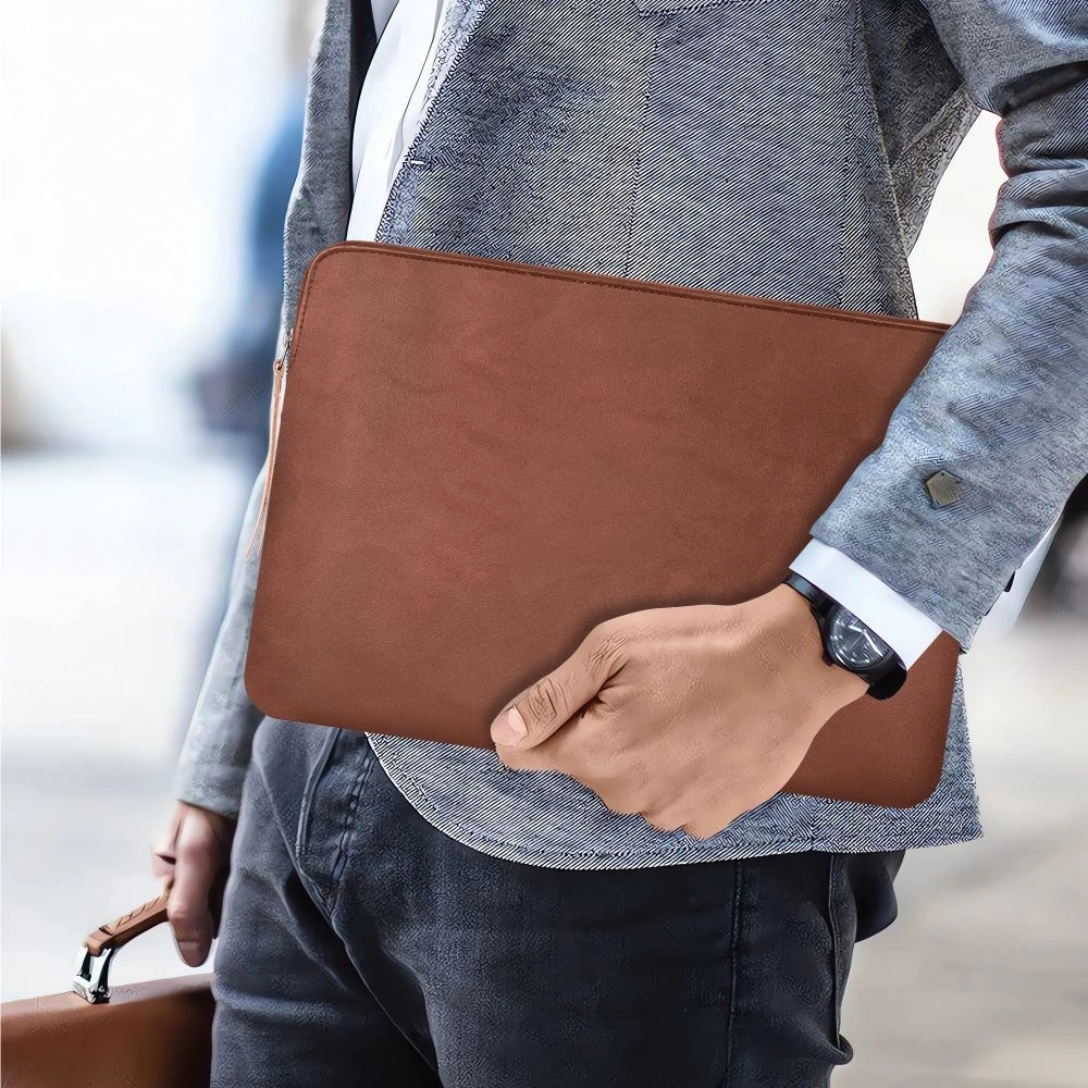 Pokrowiec Tech-Protect Fleece Laptop 13-14 Brown