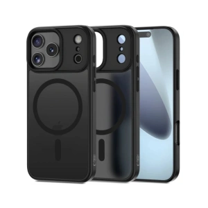 Etui Tech-Protect Matt MagSafe do Apple iPhone 17 Pro Max Matte Black