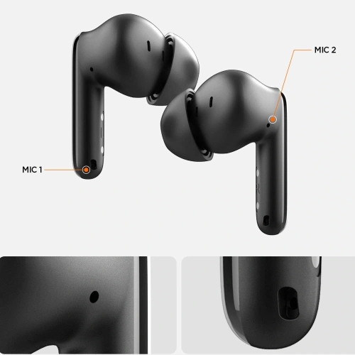 Bezprzewodowe słuchawki dokanałowe Spigen SA2400 ANC In-ear Earphone White